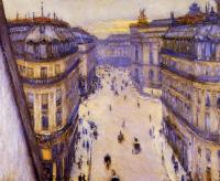 Gustave Caillebotte - Rue Halevy Seen from the Sixth Floor